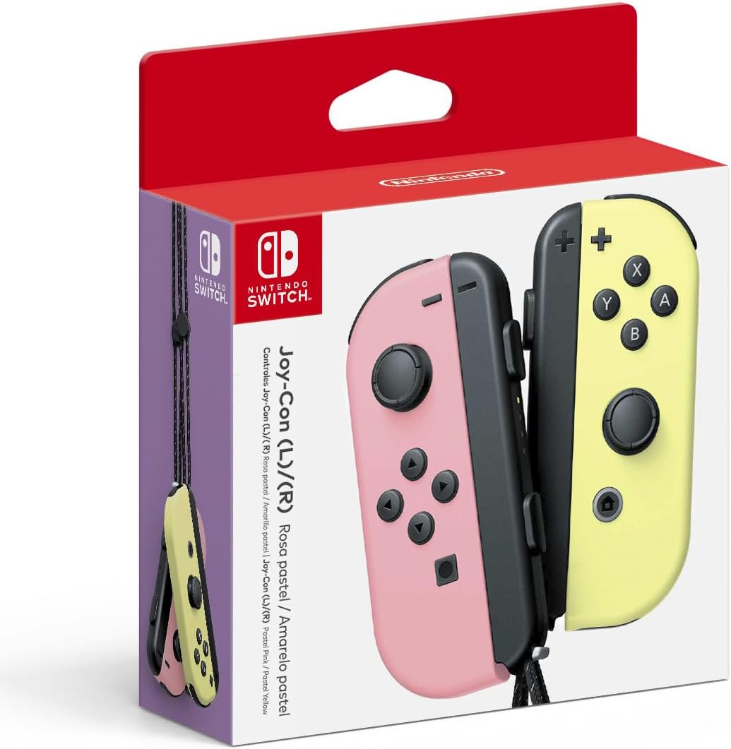  Nintendo Switch Pastel Pink / Yellow Joy-Con [BR]