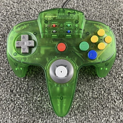 Hudson 64 Joycard Green Controller