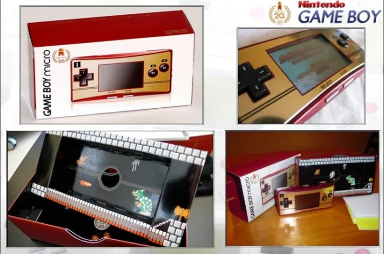  Nintendo Game Boy Micro 20th Anniversary Console [JP]
