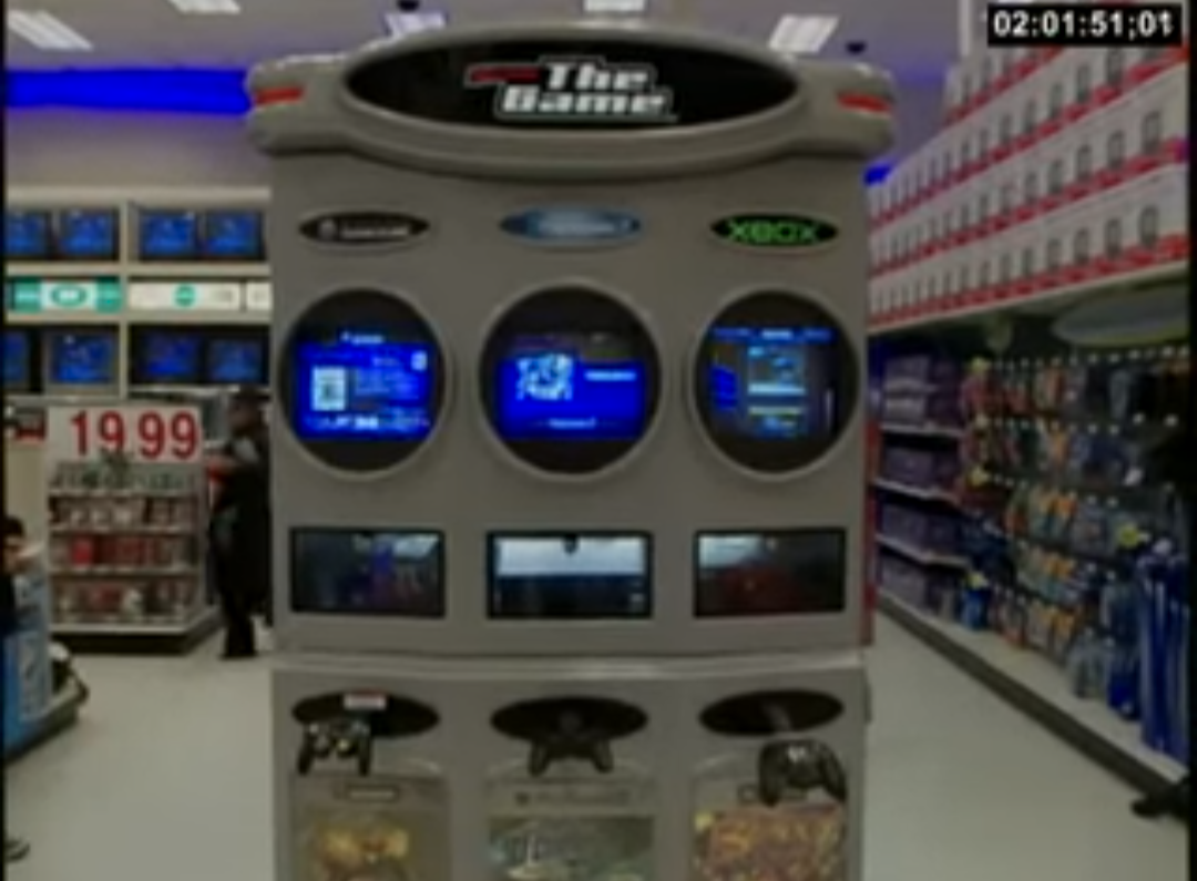  Nintendo Gamecube Target Kiosk