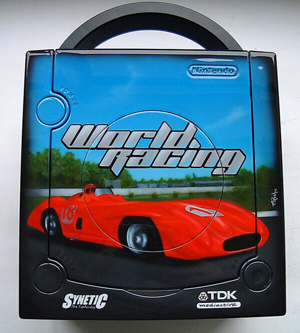  Nintendo GameCube World Racing Red Console