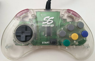 Hori SaturnSS Clear Hori Pad