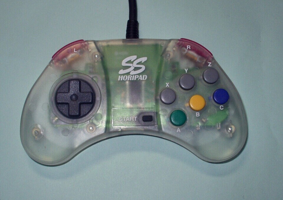 Manette Hori Pad SS Pour Sega Saturn - HSS-11 - Ouverte Jamais Utilisée - NEUF