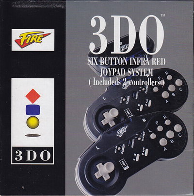 Fire 3DO Fire Six Button Infra Red Joypad