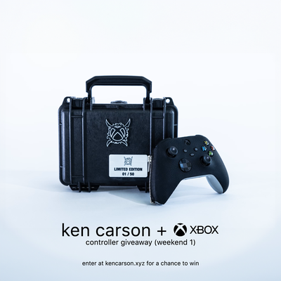 Microsoft Xbox Series X Ken Carson Black Controller