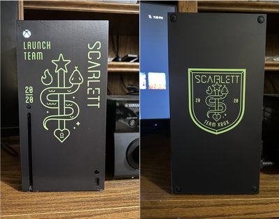 Microsoft Xbox Series X Launch Team Console Wrap