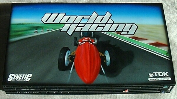  Sony PlayStation 2 World Racing Red Console
