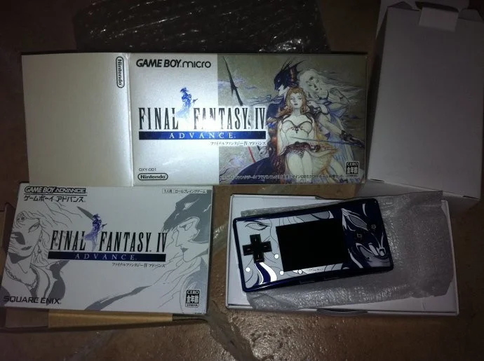  Nintendo Game Boy Micro Final Fantasy IV Console