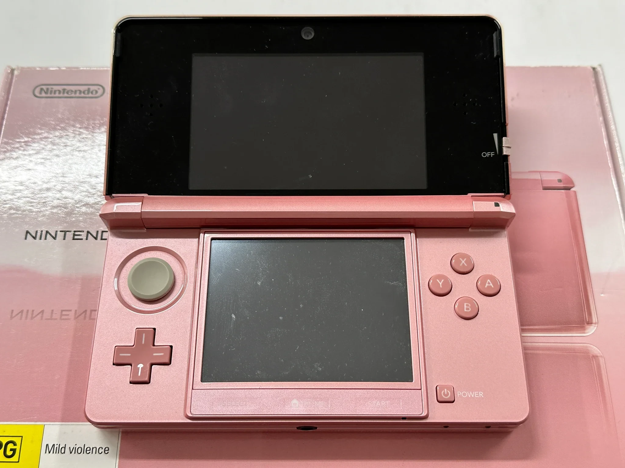 Nintendo 3DS Lavender Pink Console [AUS]