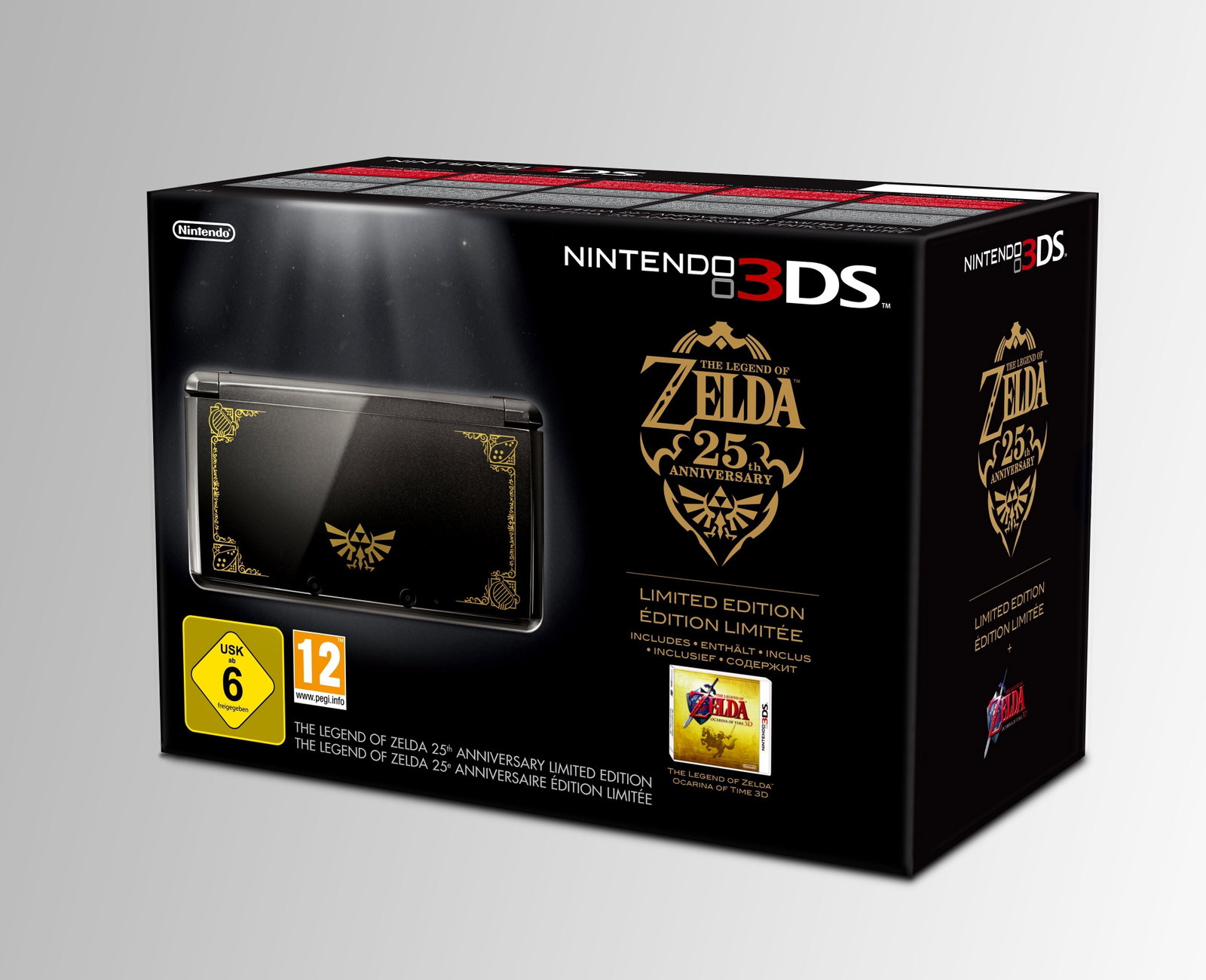 Consolevariations - Nintendo 3DS The Legend of Zelda 25th