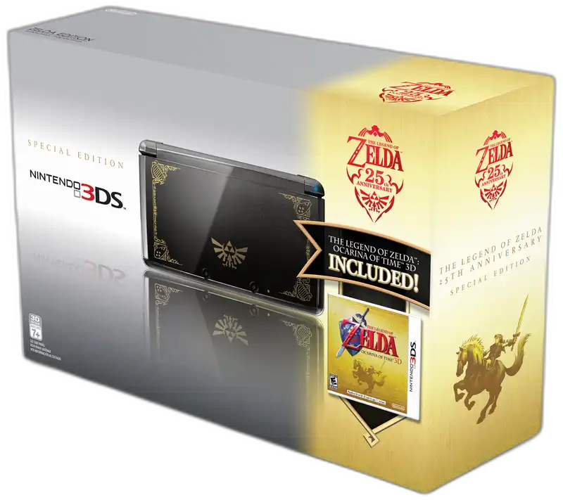  Nintendo 3DS The Legend of Zelda 25th Anniversary Console [NA]