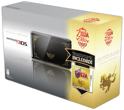 Nintendo 3DS The Legend of Zelda 25th Anniversary Console [NA]