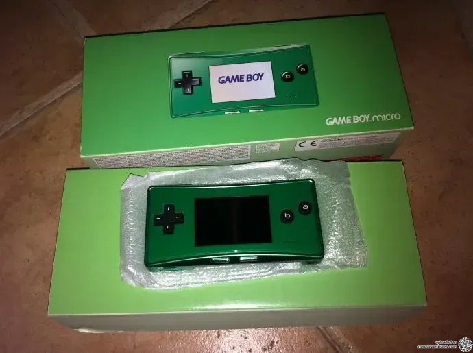 Consolevariations - Nintendo Game Boy Micro Green Console [EU