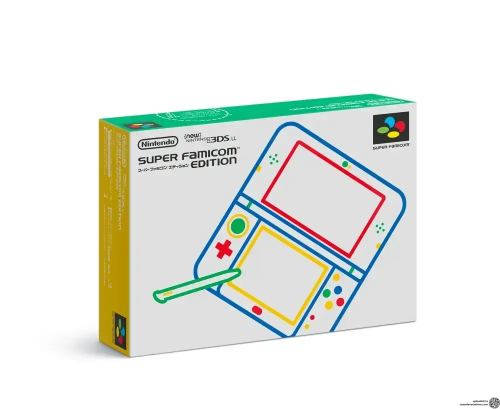 Consolevariations - New Nintendo 3DS LL Super Famicom Console