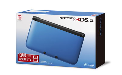 Nintendo 3DS XL Blue/Black Console [HK]