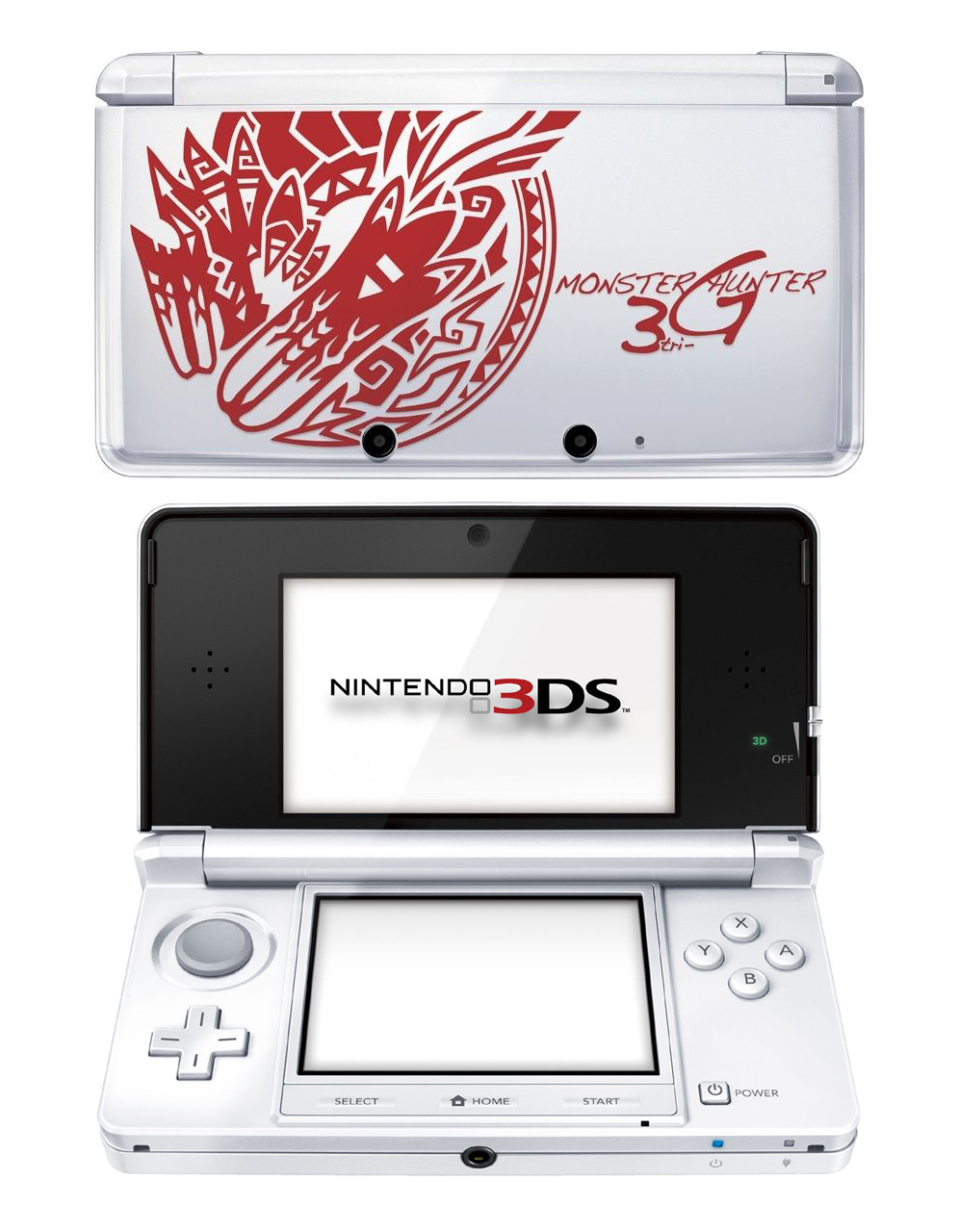  Nintendo 3DS Monster Hunter 3G Console