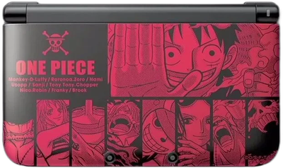 Nintendo 3DS LL One Piece Red Console