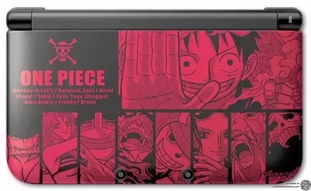 ワンピワース3DSソフト　プラス　3DS本体 Consolevariations - Nintendo 3DS LL One Piece Red Console