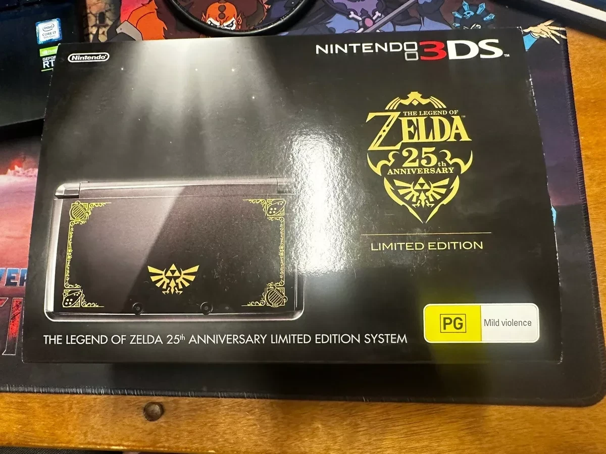  Nintendo 3DS The Legend of Zelda 25th Anniversary Console [AUS]