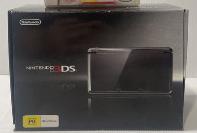 Nintendo 3DS Cosmo Black Console [AUS]