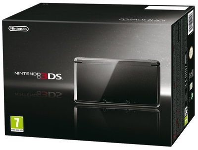 Nintendo 3DS Cosmo Black Console [EU]