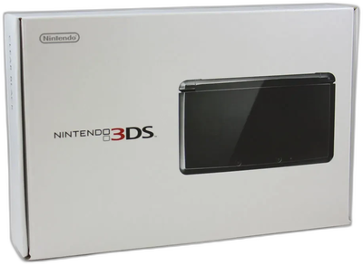 Nintendo 3DS Clear Black Console