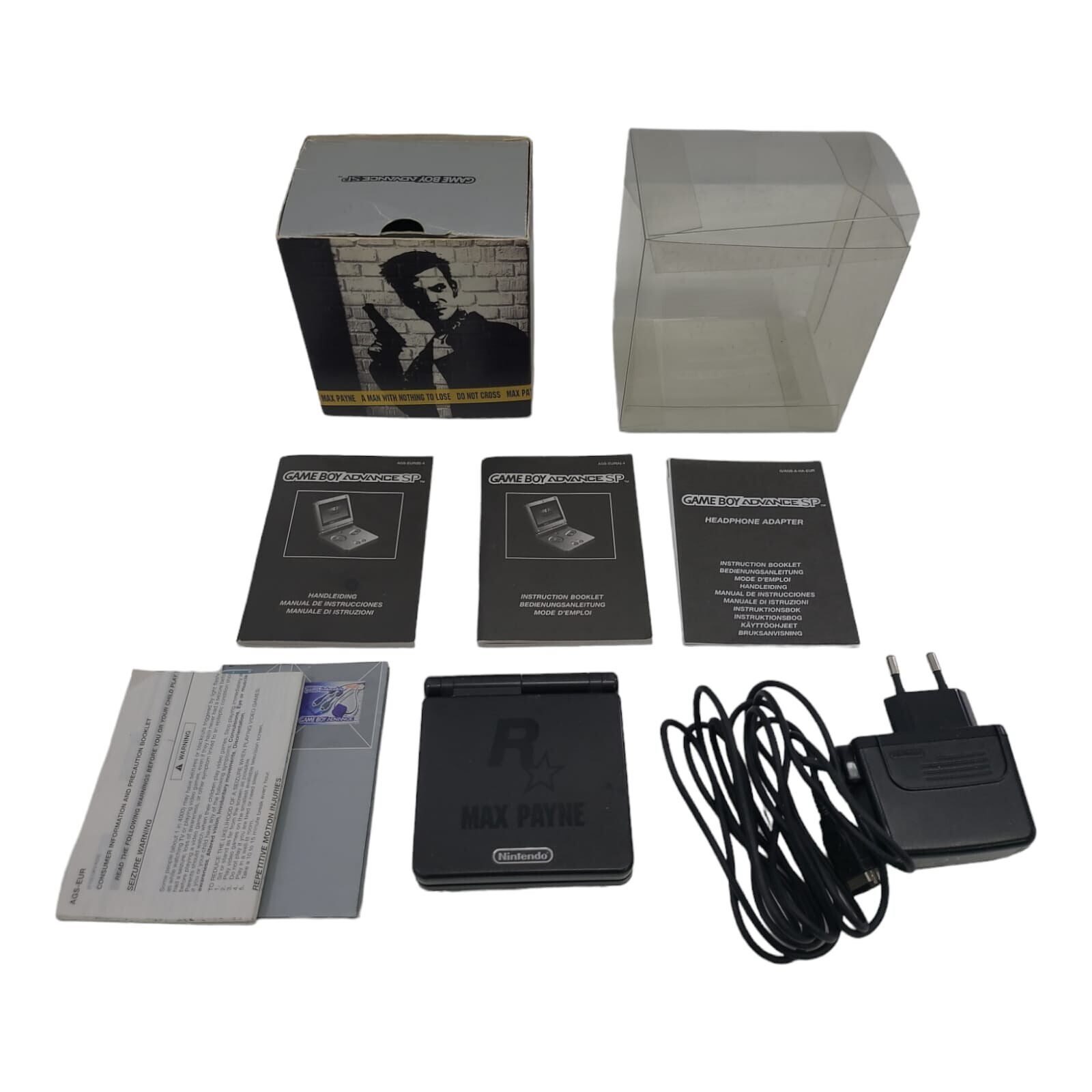  Nintendo Game Boy Advance SP  Rockstar Max Payne Edition