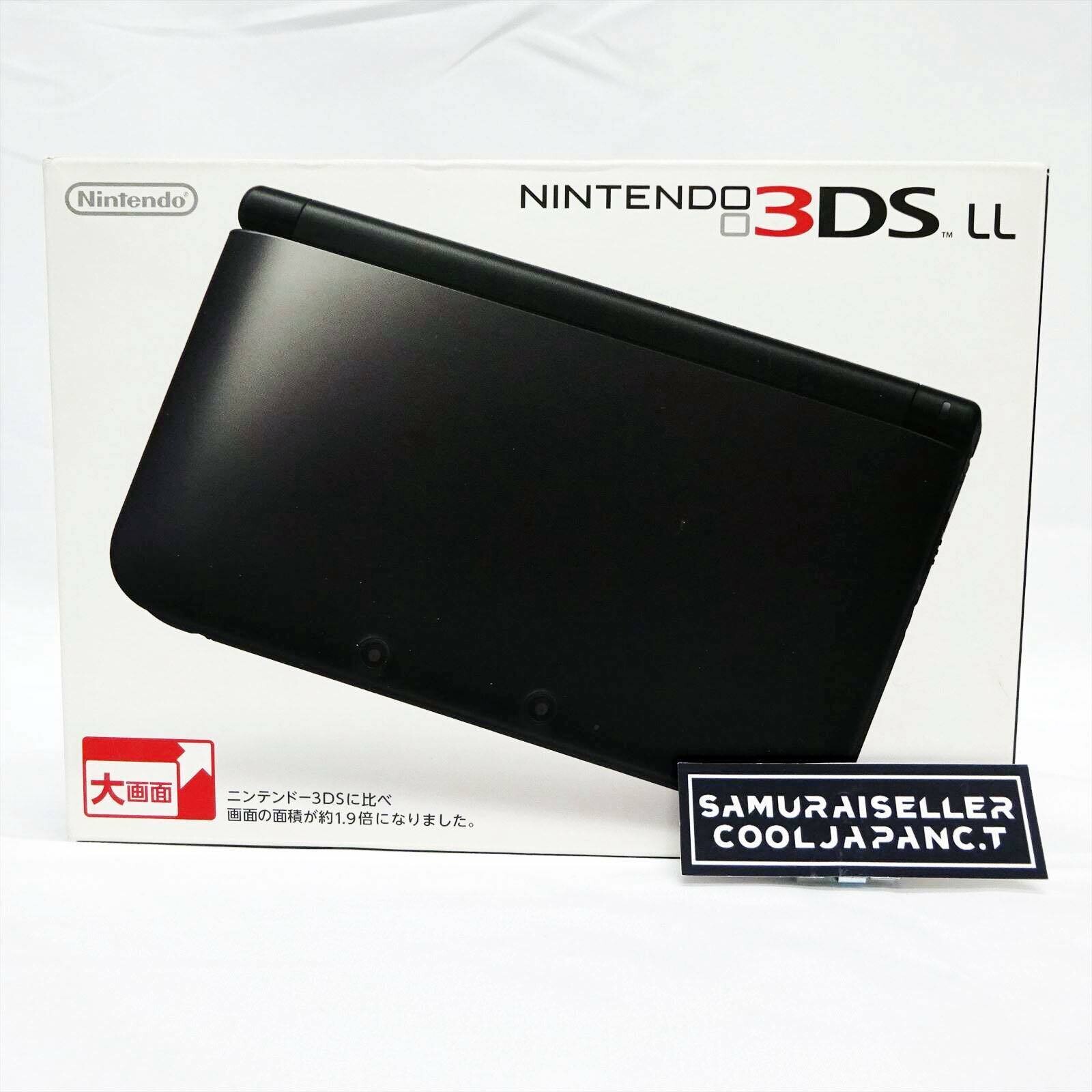  Nintendo 3DS LL Black Console [JP]