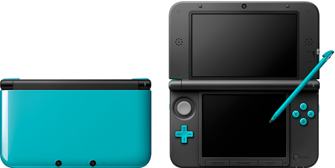  Nintendo 3DS LL Turquoise Console
