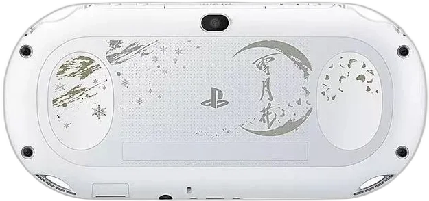  Sony PS Vita Slim Scarlet Grace Moon White Console