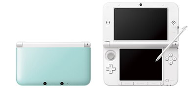 Nintendo 3DS LL Minty Blue Console
