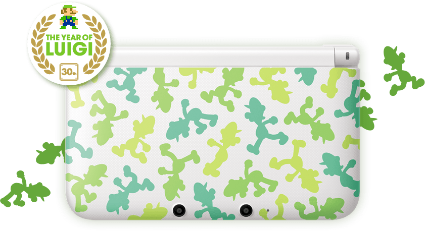  Nintendo 3DS LL the Year of Luigi Console