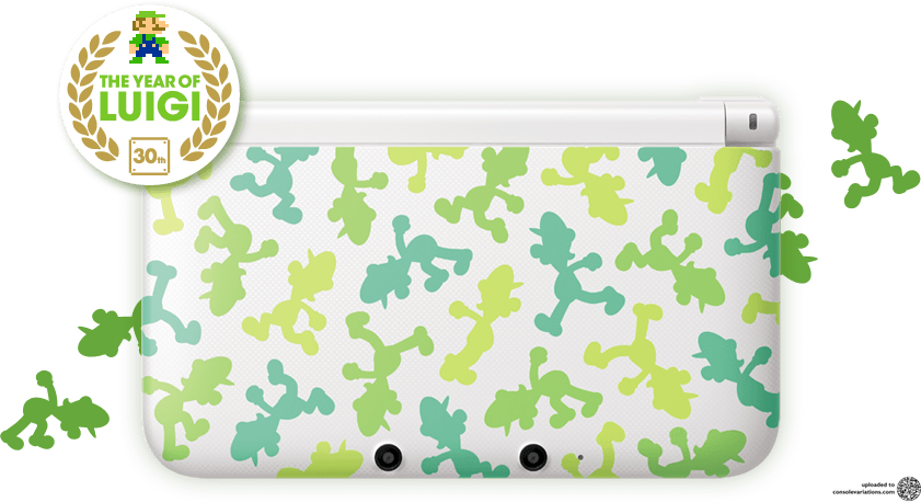 Consolevariations - Nintendo 3DS LL the Year of Luigi Console