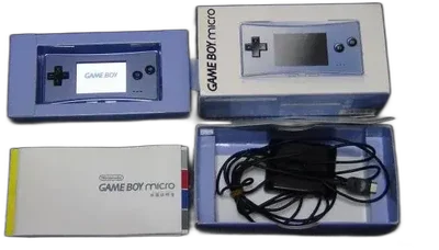 Nintendo Game Boy Micro Pearl Blue Console [US]