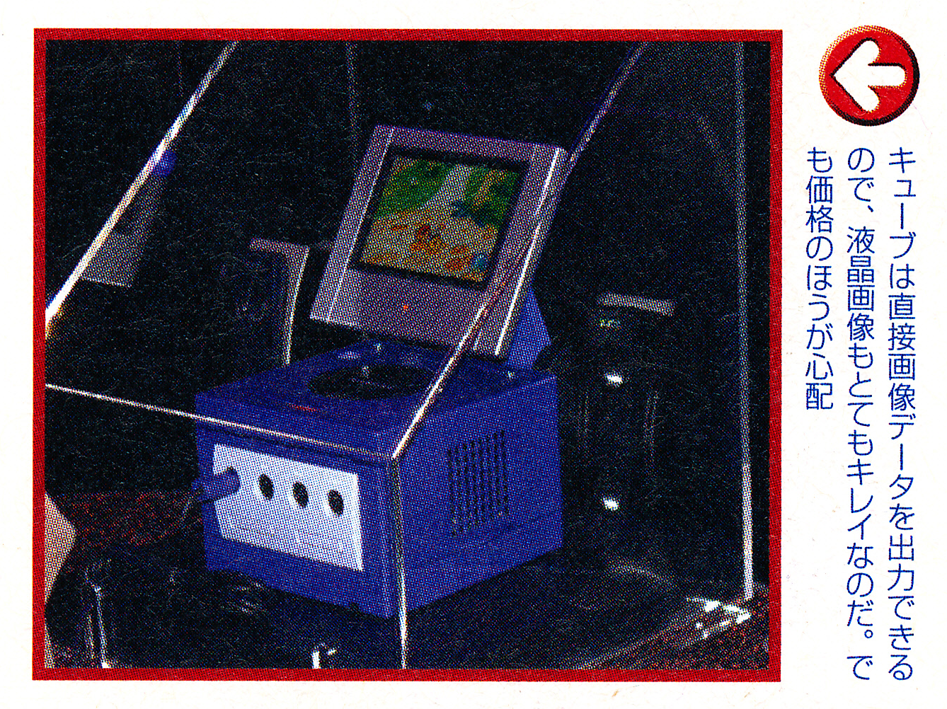 Nintendo GameCube 3D LCD Screen