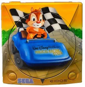  Sega Dreamcast Disney Magical Racing Tour Top-Airbrush Console
