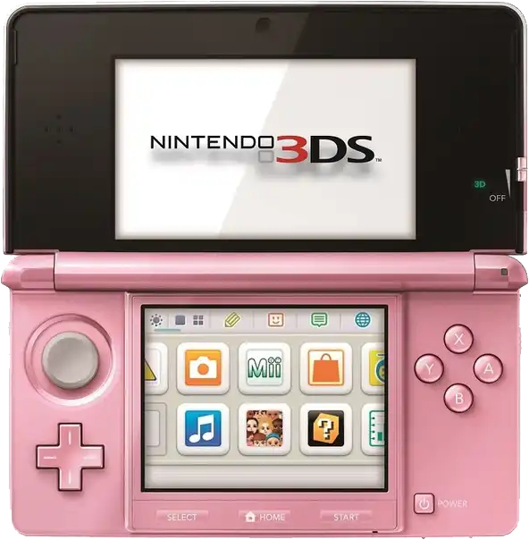 Nintendo 3DS Coral Pink Console [EU]