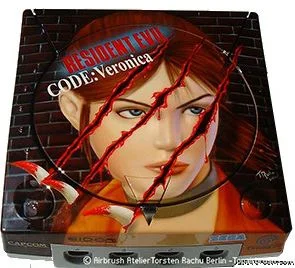  Sega Dreamcast Resident Evil Code Veronica Console