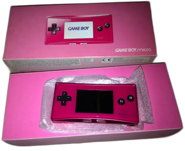  Nintendo Game Boy Micro Pink Console [EU]