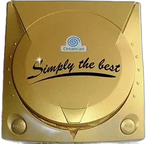 Sega Dreamcast Simply the Best Gold Console