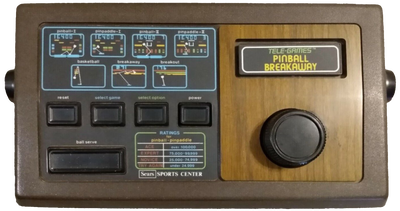 Sears C-380 Tele-Games Pinball Breakaway Console