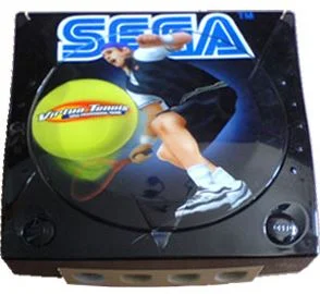  Sega Dreamcast Virtua Tennis Top Airbrush Console