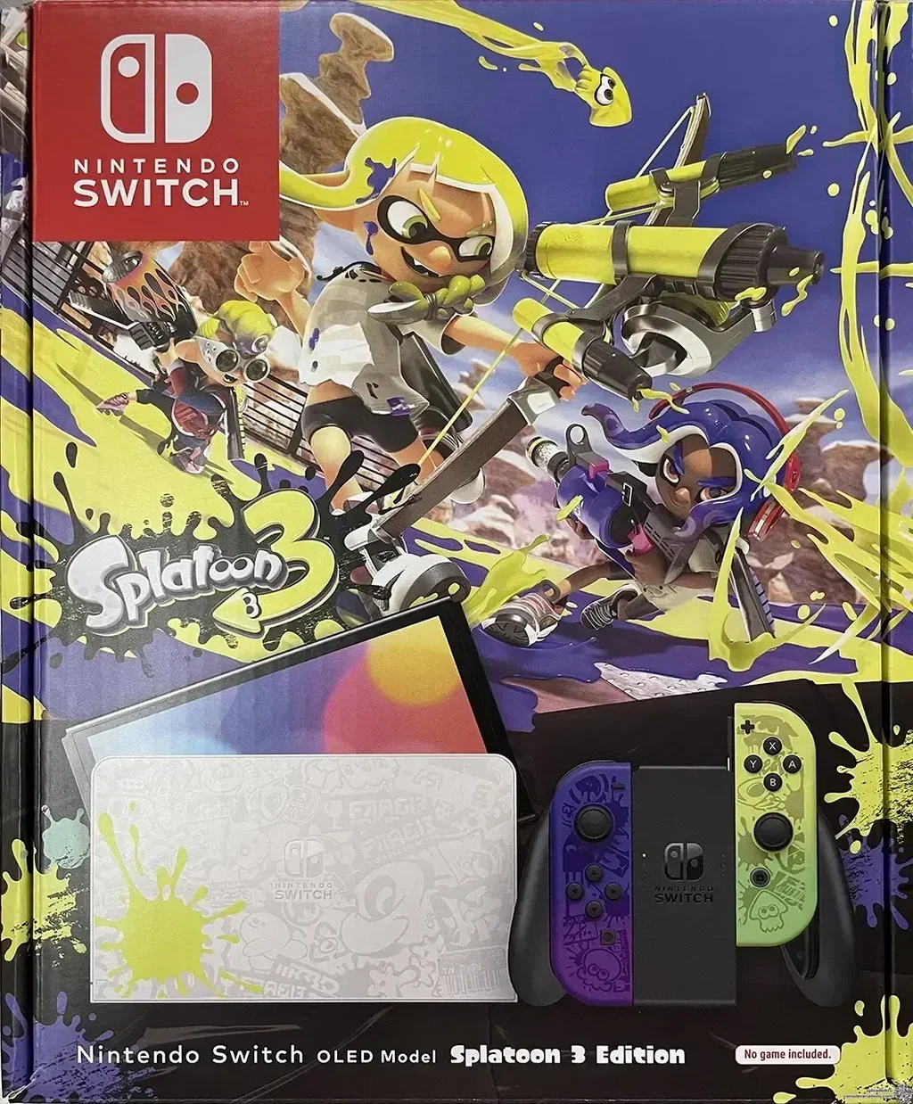 Consolevariations - Nintendo Switch OLED Model Splatoon 3 Console