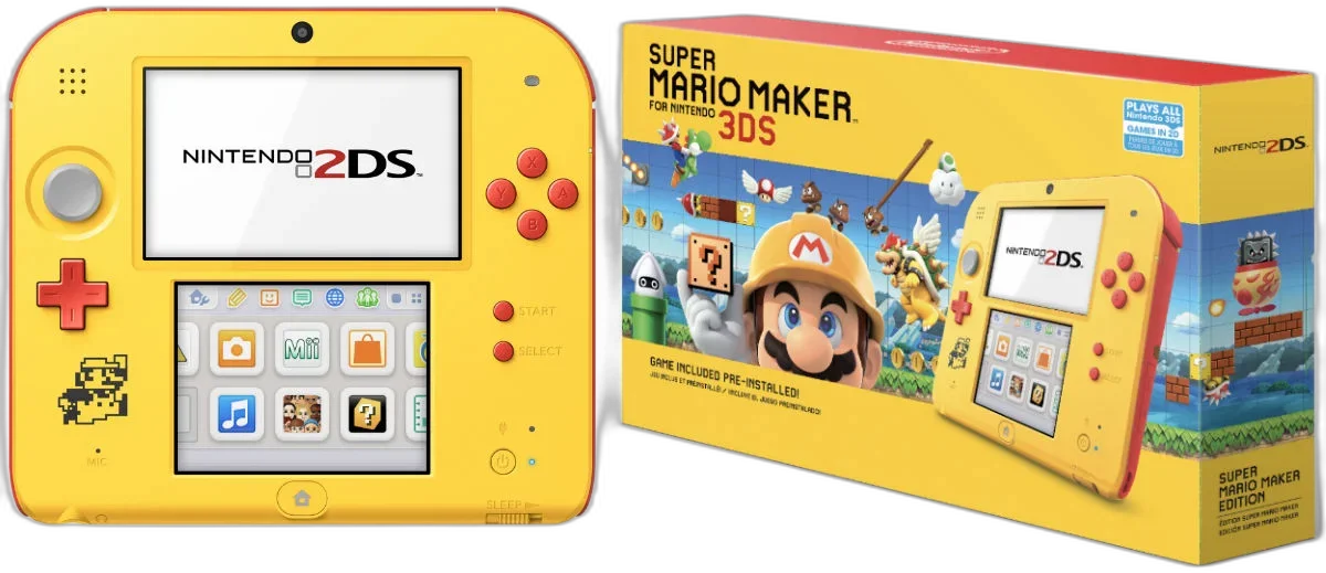 Nintendo 2ds Super Mario Maker Console Consolevariations 9459