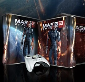  Microsoft Xbox 360 Mass Effect - Commander Shepard Console
