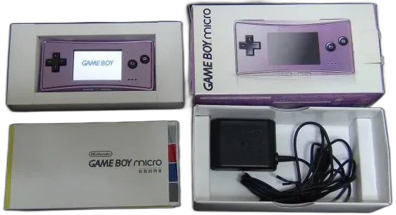  Nintendo Game Boy Micro Purple Console [JP]