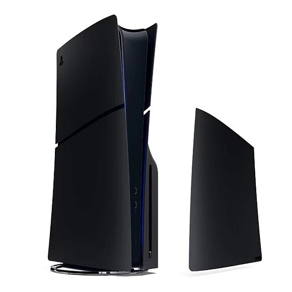  Sony PlayStation 5 Slim Midnight Black Console Covers [NA]