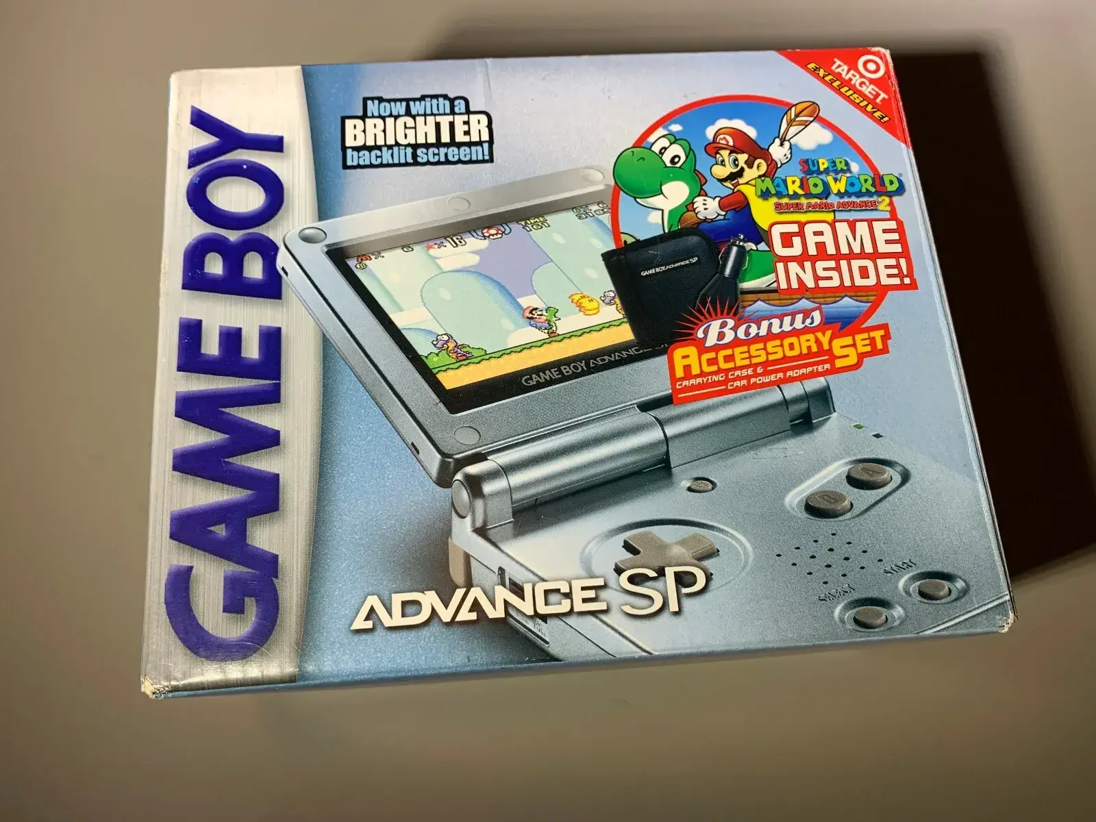 Consolevariations - Nintendo Game Boy Advance SP Pearl Blue