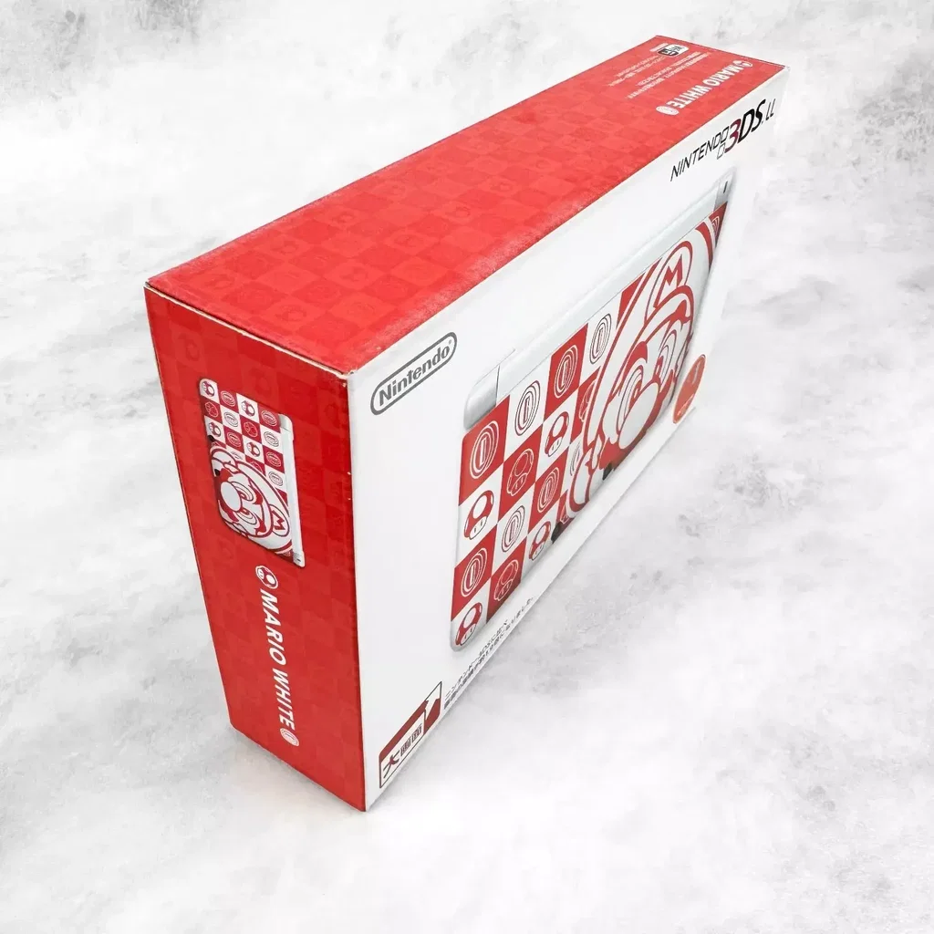 Consolevariations - Nintendo 3DS LL Mario White Console