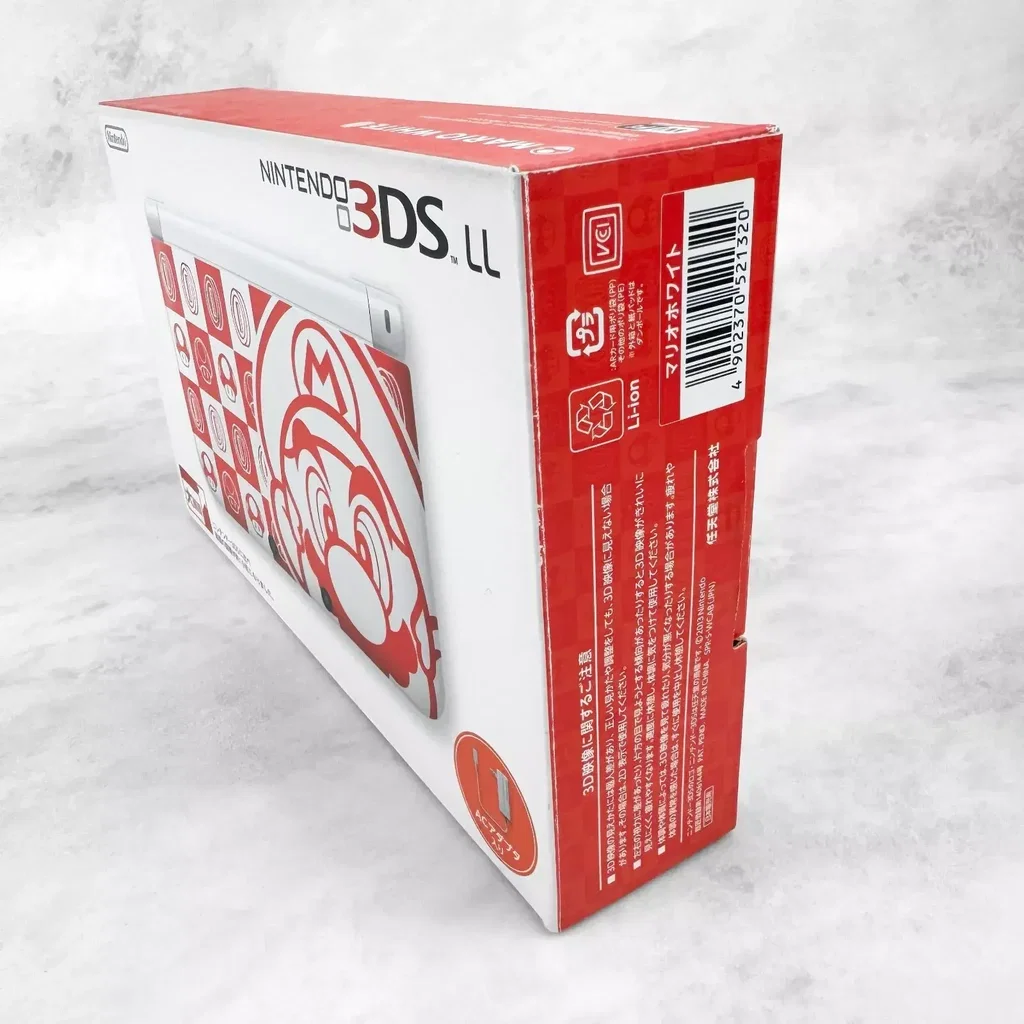 Consolevariations - Nintendo 3DS LL Mario White Console